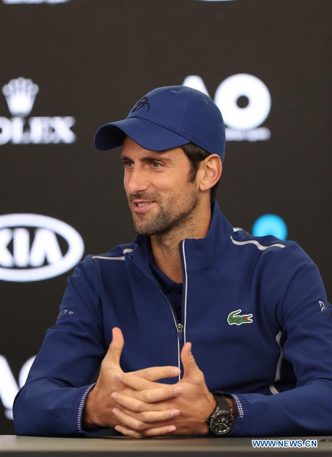 (SP)AUSTRALIA-MELBOURNE-TENNIS-AUSTRALIAN OPEN-PRESS CONFERENCE