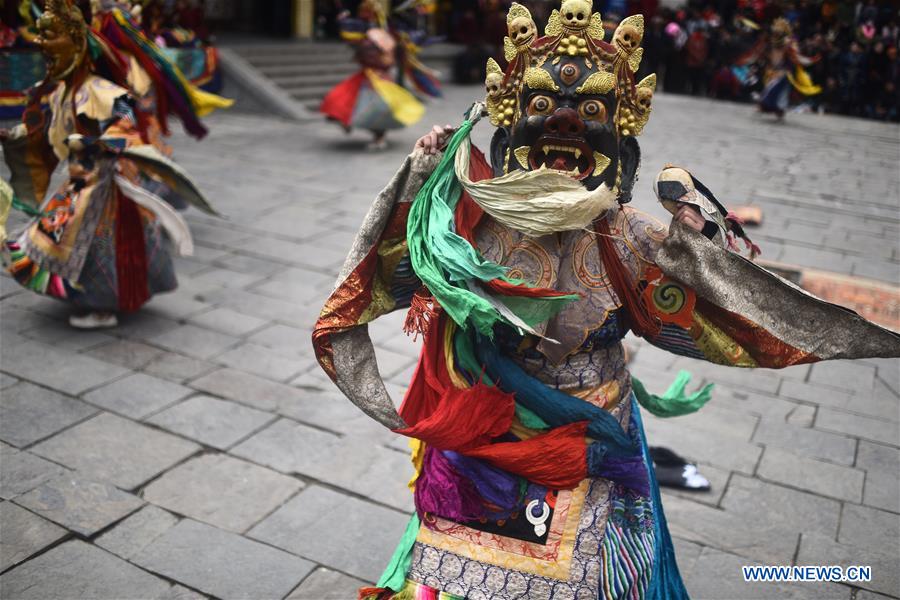 CHINA-QINGHAI-KUMBUM MONASTERY-RELIGIOUS RITUAL (CN)
