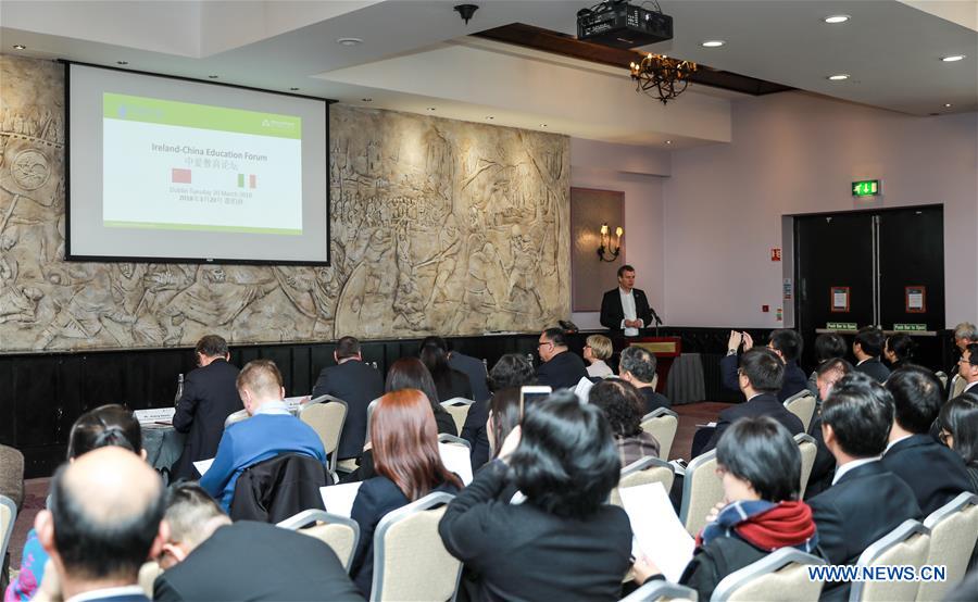 IRELAND-DUBLIN-CHINA-IRELAND HIGHER EDUCATION FORUM