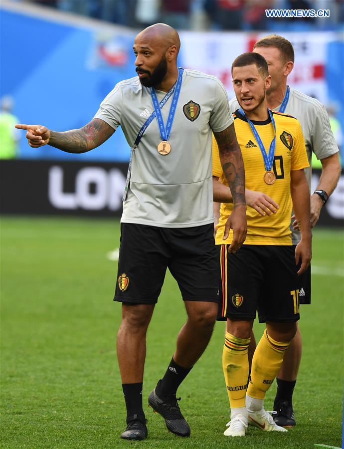 (SP)RUSSIA-SAINT PETERSBURG-2018 WORLD CUP-THIRD PLACE-ENGLAND VS BELGIUM
