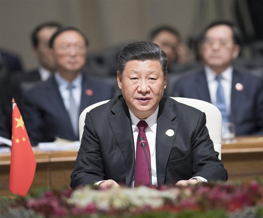 SOUTH AFRICA-JOHANNESBURG-CHINA-XI JINPING-BRICS-SUMMIT