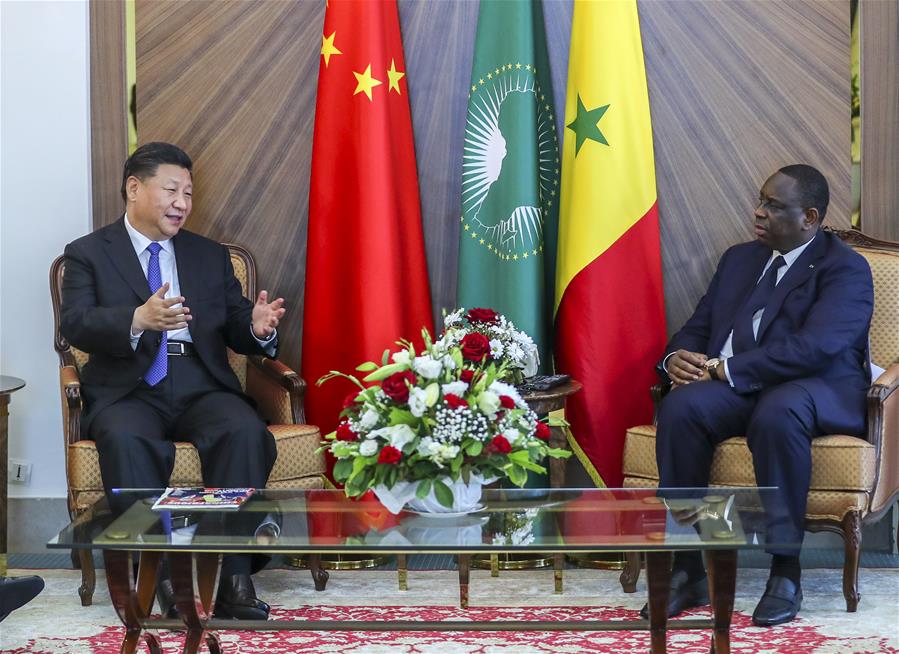 SENEGAL-CHINA-XI JINPING-MACKY SALL-TALKS