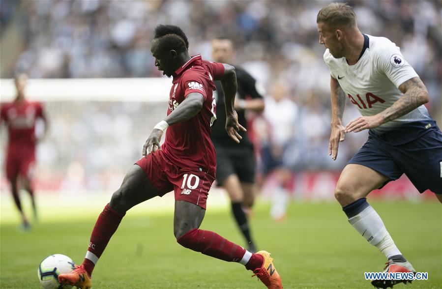 (SP)BRITAIN-LONDON-FOOTBALL-PREMIER LEAGUE-HOTSPUR VS LIVERPOOL