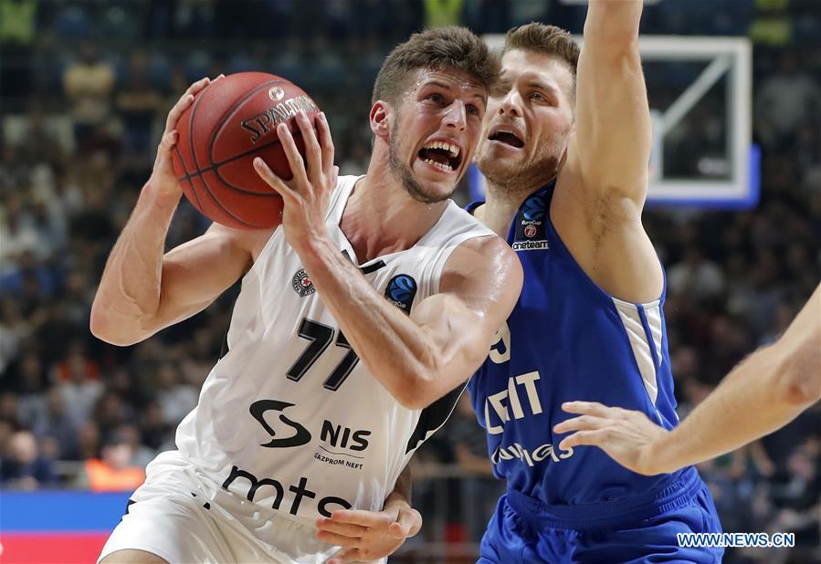 (SP)SERBIA-BELGRADE-BASKETBALL-EUROCUP-PARTIZAN VS ZENIT