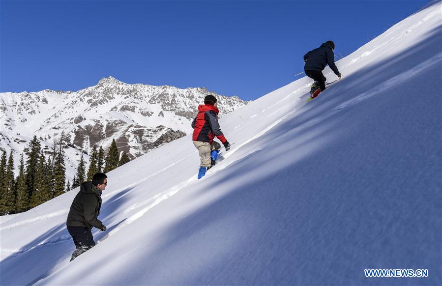 CHINA-XINJIANG-SNOW COVER-RESEARCH (CN)