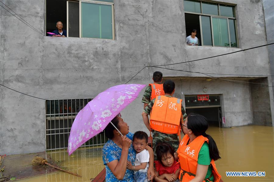 CHINA-JIANGXI-YONGXIN COUNTY-HEAVY RAIN-FLOOD (CN)