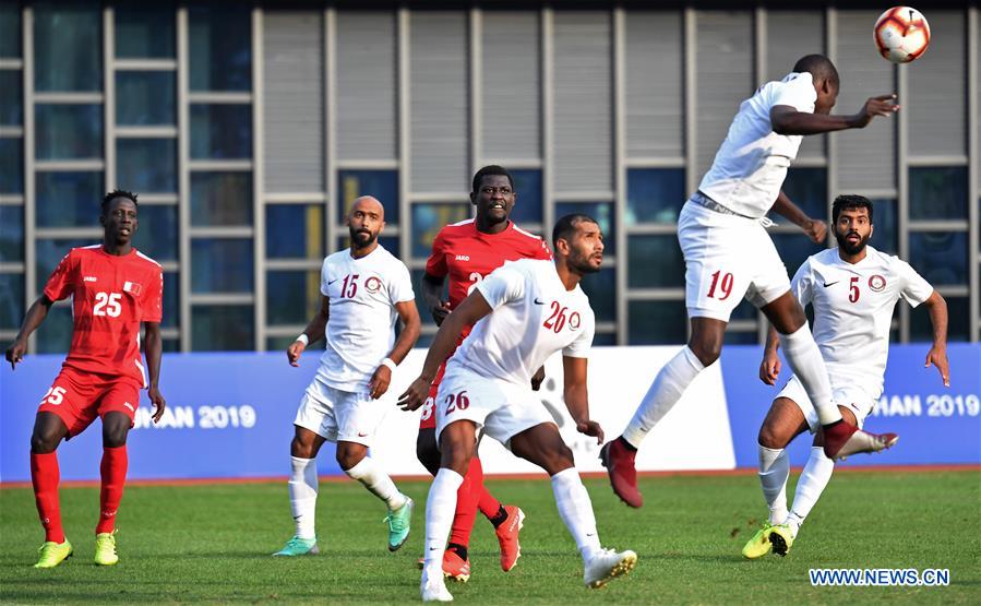 (SP)CHINA-WUHAN-7TH MILITARY WORLD GAMES-FOOTBALL