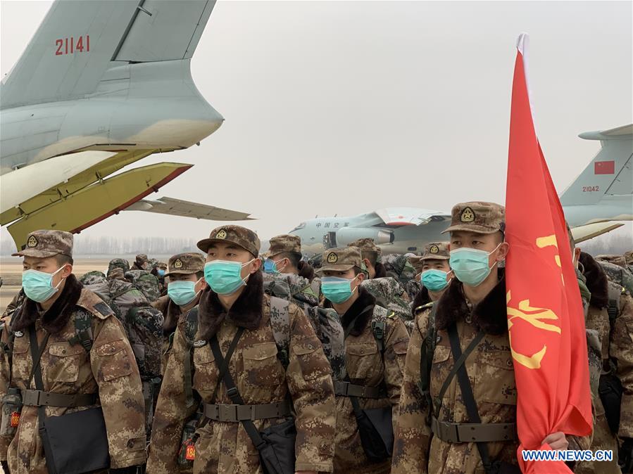 CHINA-MILITARY MEDICAL STAFF-HUBEI-AID (CN)