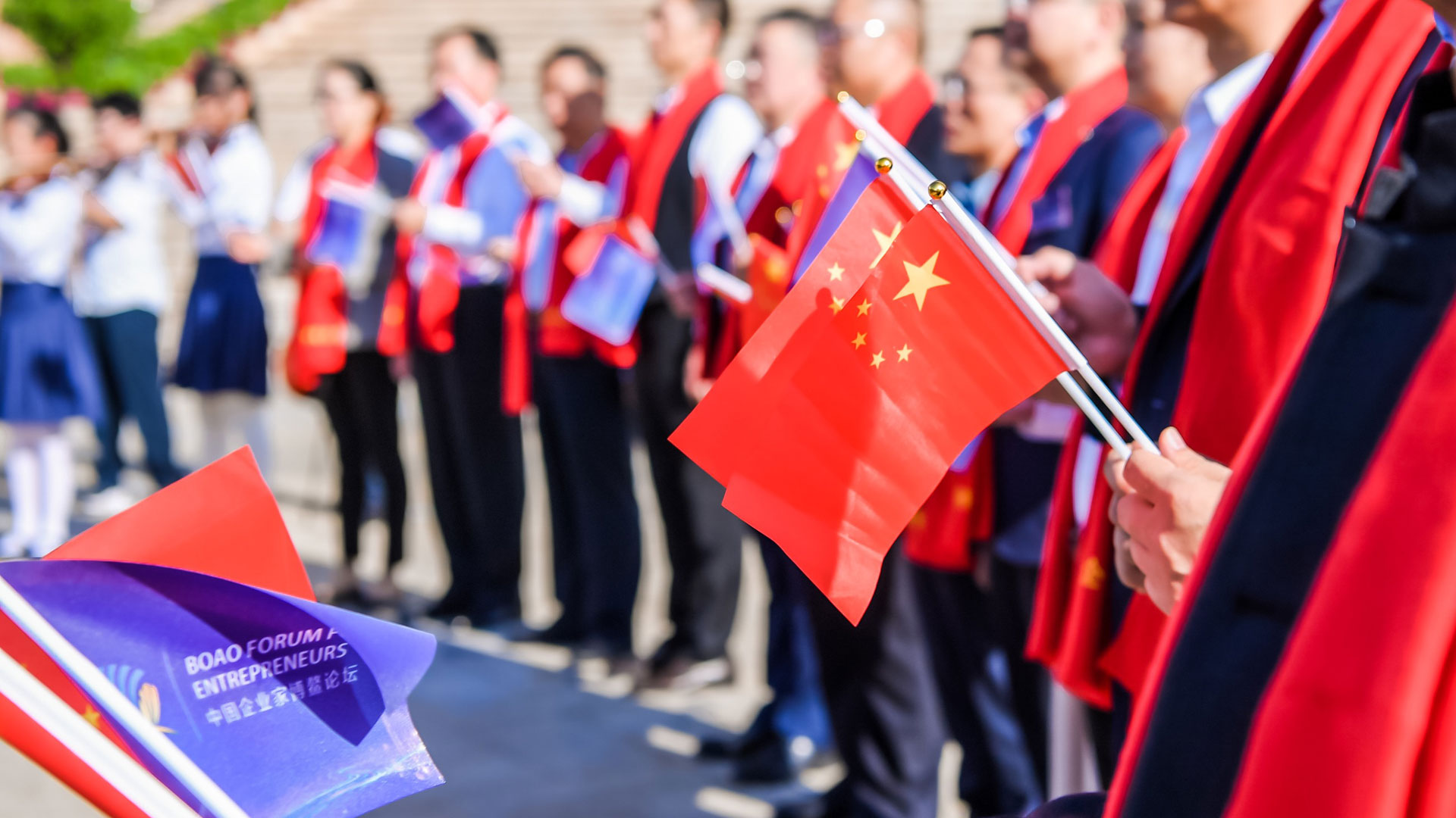 &ldquo;2019中國企業(yè)家博鰲論壇&rdquo;音樂紀錄片拍攝現(xiàn)場