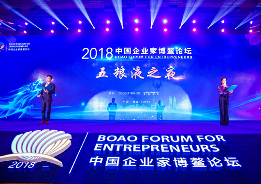 2018中國企業(yè)家博鰲論壇&ldquo;五糧液之夜&rdquo;