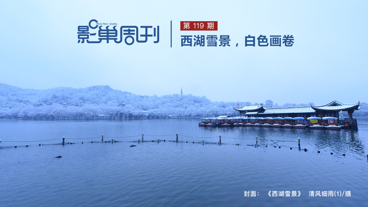 【影巢周刊】西湖雪景，白色畫卷