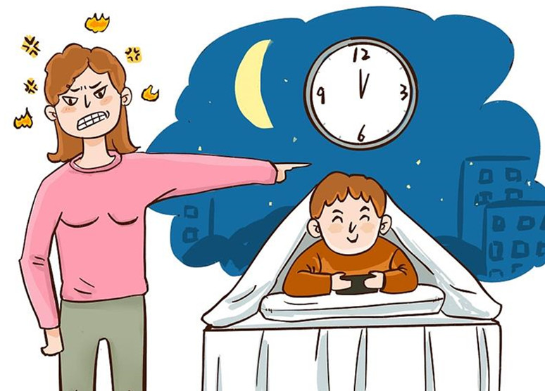 摸黑玩手機，小心晃出急性青光眼