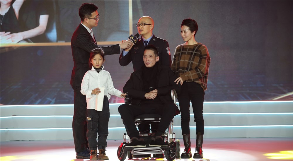 第三位年度感動(dòng)人物張海林、朱丹丹夫婦分享心路歷程