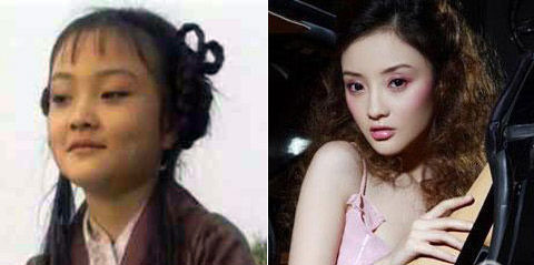 楊冪李小璐Angelababy 女星童年照爆整容證據(jù)