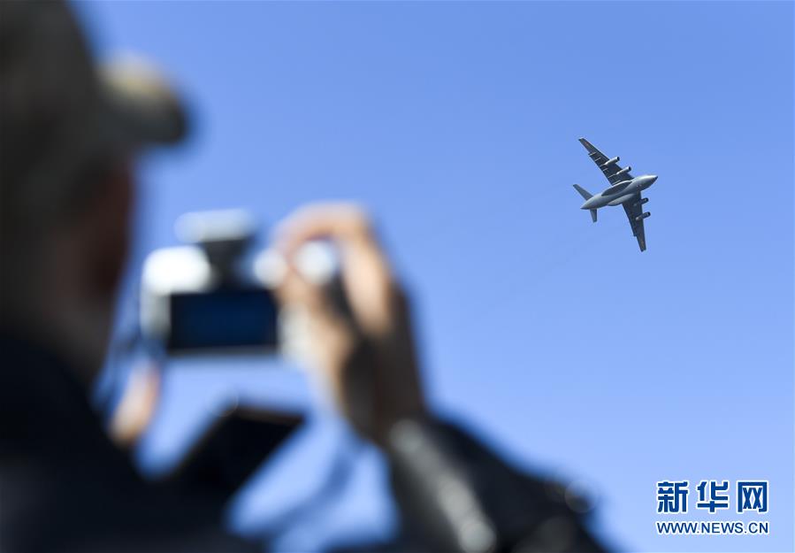 （軍事）（3）殲-20、運-20首次在東北地區(qū)進行飛行展示