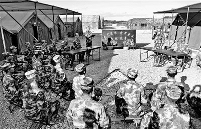 野外駐訓(xùn)，為涉密信息加把&ldquo;鎖&rdquo;