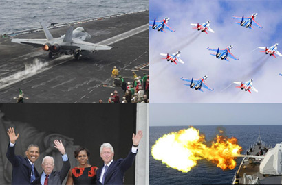 一周國(guó)際：莫斯科航展精彩紛呈 西班牙上演&ldquo;番茄大戰(zhàn)&rdquo;