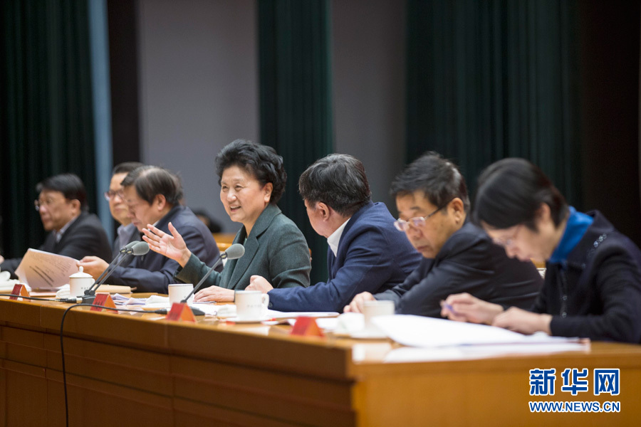 1月16日，中共中央政治局委員、國(guó)務(wù)院副總理劉延?xùn)|在北京出席&ldquo;加強(qiáng)和改進(jìn)新形勢(shì)下高校思想政治工作專題研討班&rdquo;開(kāi)班式。 新華社記者崔新鈺 攝