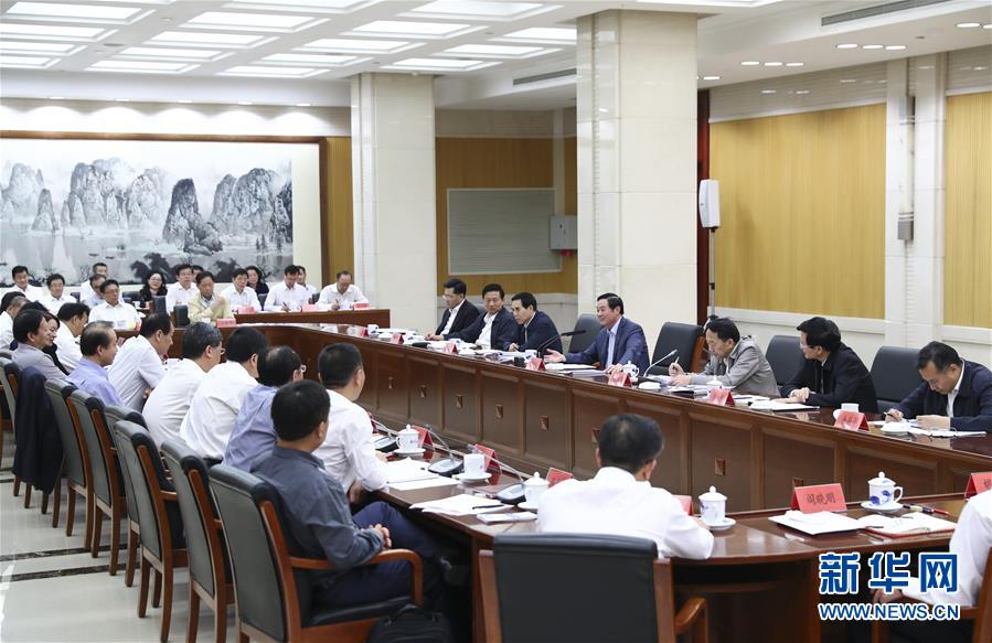 9月21日，中宣部在北京召開中央媒體駐外機構(gòu)外宣工作座談會。中共中央政治局委員、中央書記處書記、中宣部部長劉奇葆出席座談會并講話。新華社記者 謝環(huán)馳 攝 