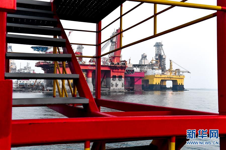 (百城百縣百企調研行·圖文互動)(9)“藍鯨1號”從這里駛出——山東煙臺崛起制造業(yè)高地