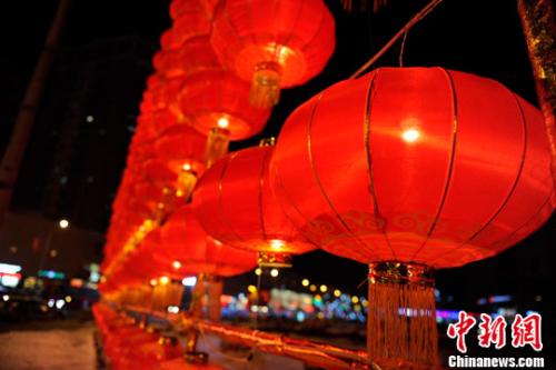 資料圖：紅燈籠。宋文佳 攝