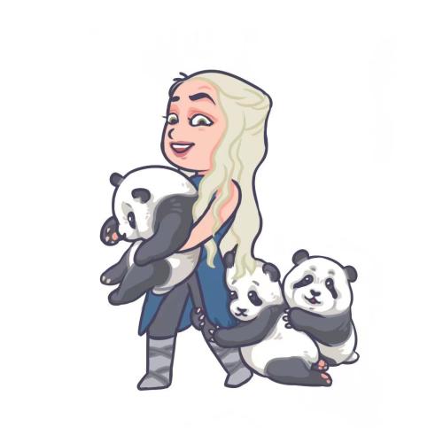 劉倩創(chuàng)作同人作品。受訪者供圖