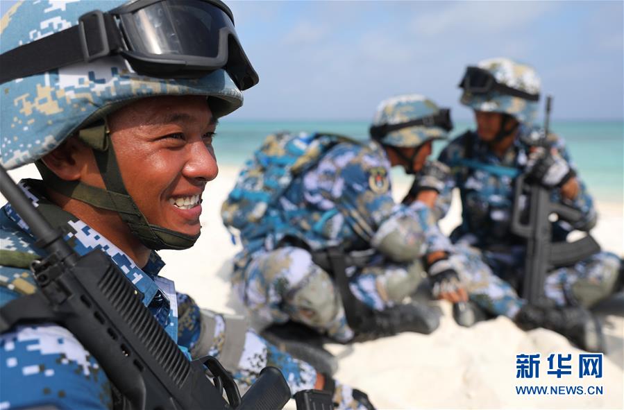 （壯麗70年&middot;奮斗新時(shí)代&middot;新華全媒頭條&middot;圖文互動(dòng)）（6）&ldquo;你在我的航程上，我在你的視線里&rdquo;&mdash;&mdash;走進(jìn)海軍西沙中建島官兵的五彩世界