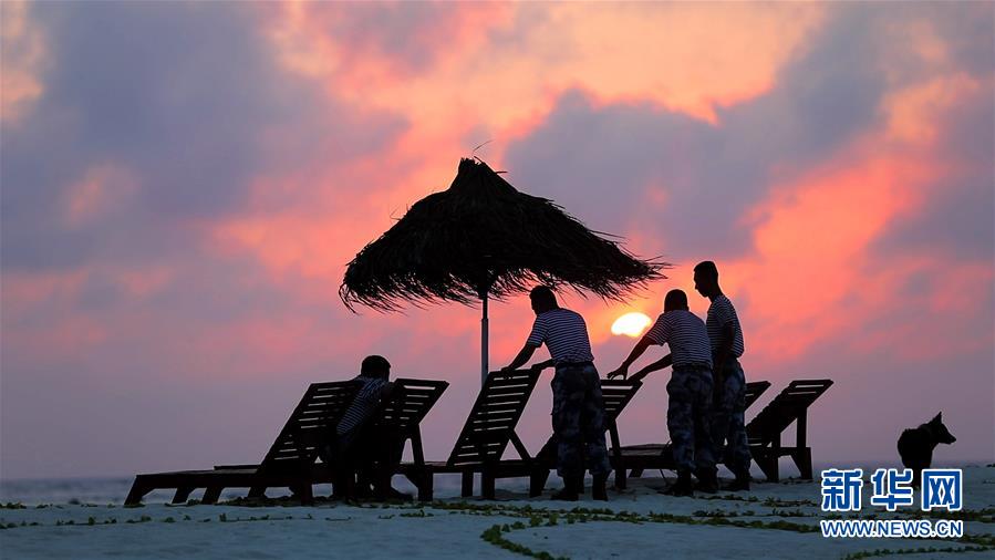 （壯麗70年&middot;奮斗新時(shí)代&middot;新華全媒頭條&middot;圖文互動(dòng)）（9）&ldquo;你在我的航程上，我在你的視線里&rdquo;&mdash;&mdash;走進(jìn)海軍西沙中建島官兵的五彩世界