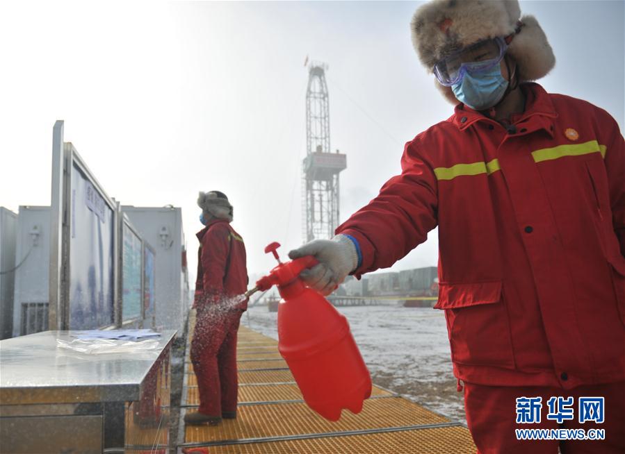 （圖文互動）（1）大慶油田：一手抓防疫，一手抓生產(chǎn)