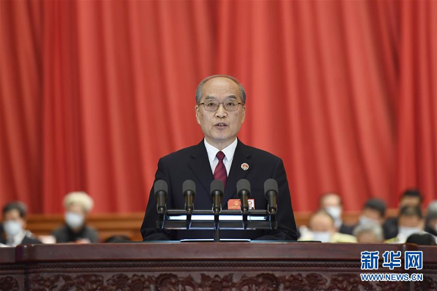 (圖文互動)張軍作《最高人民檢察院工作報告》