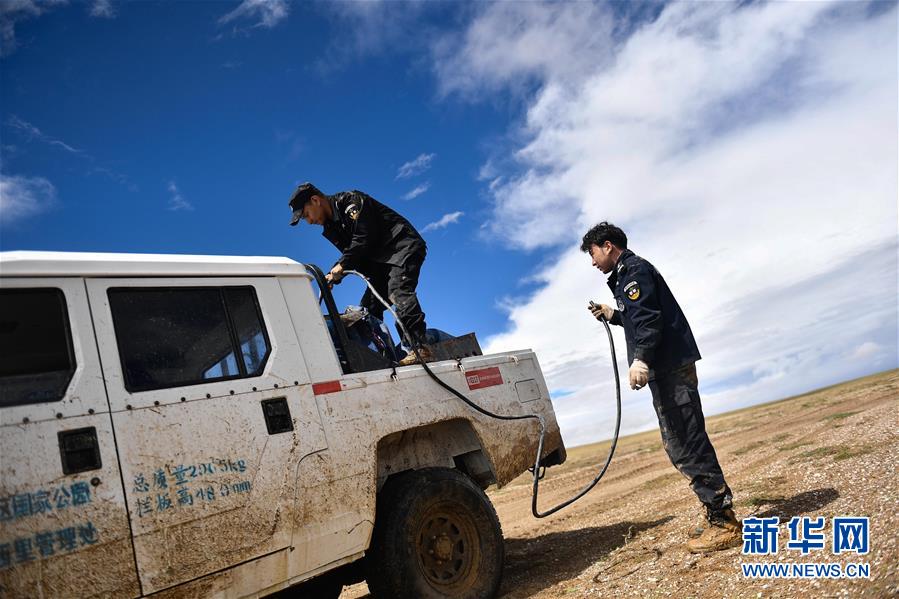 （圖文互動）（6）記者手記：可可西里，&ldquo;挪&rdquo;向&ldquo;藏羚羊大產(chǎn)房&rdquo;的14個半小時