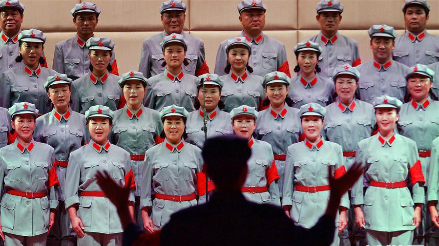 山歌里的長(zhǎng)征&mdash;&mdash;&ldquo;畫說(shuō)長(zhǎng)征&rdquo;之四