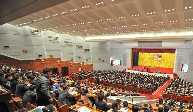 學(xué)習貫徹黨的十九屆四中全會精神中央宣講團在西藏自治區(qū)宣講