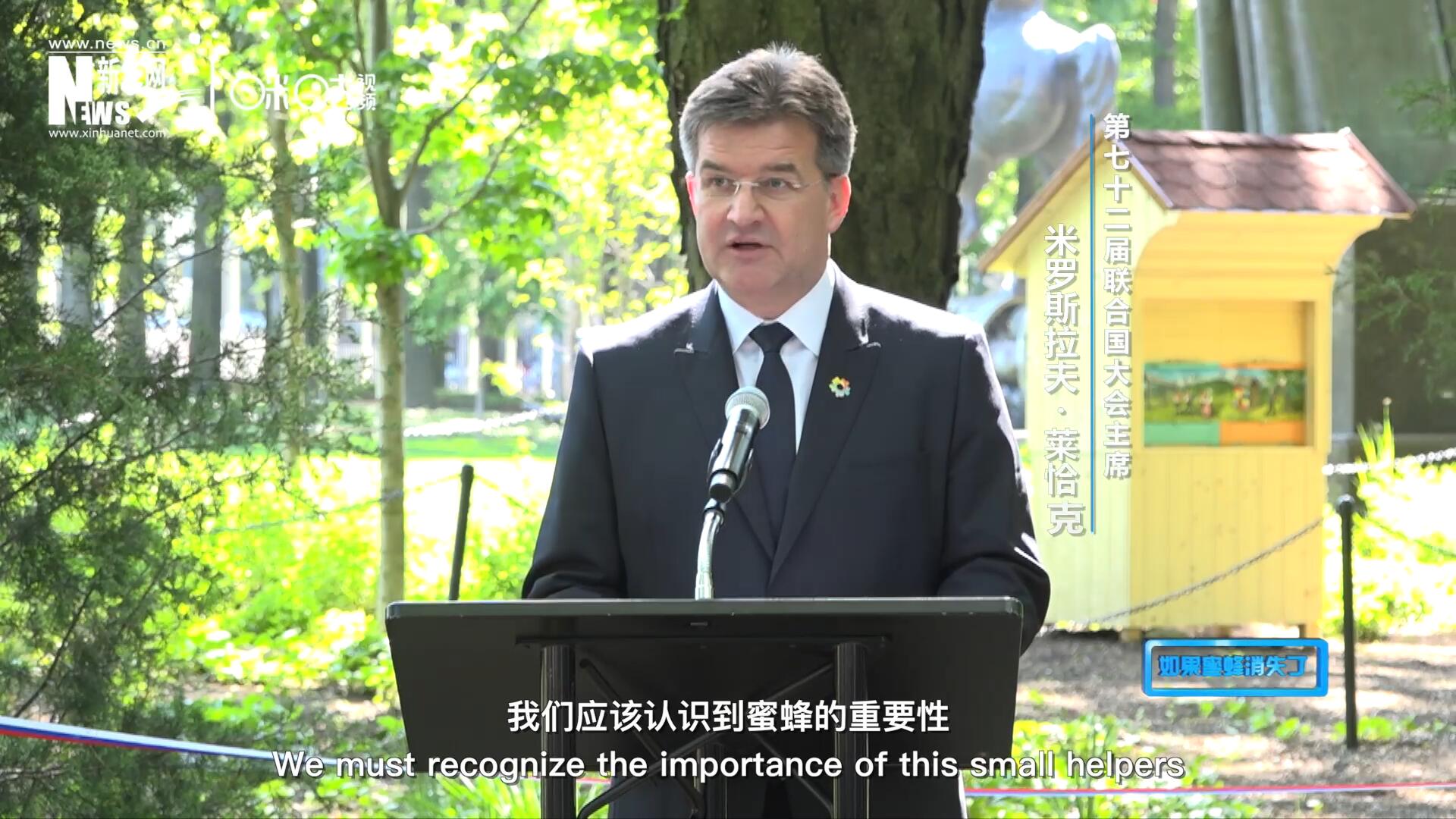 我們應(yīng)該認(rèn)識到蜜蜂的重要性，所以我們用&ldquo;世界蜜蜂日&rdquo;提高大家保護(hù)蜜蜂的意識，并且用實(shí)際行動去保護(hù)蜜蜂