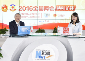 王壽君在訪(fǎng)談現(xiàn)場(chǎng)