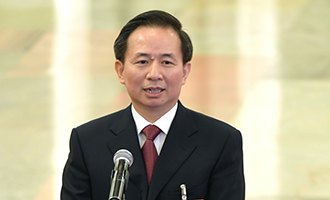 生態(tài)環(huán)境部部長李干杰在&ldquo;部長通道&rdquo;接受采訪