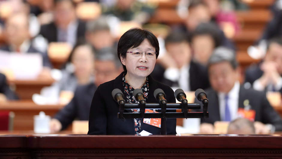 民革中央副主席、上海市委會(huì)主委，上海市人大常委會(huì)副主任 高小玫