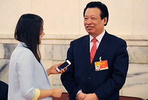 吳新雄委員接受采訪(fǎng)