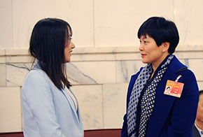 湯素蘭委員接受新華網(wǎng)記者采訪(fǎng)