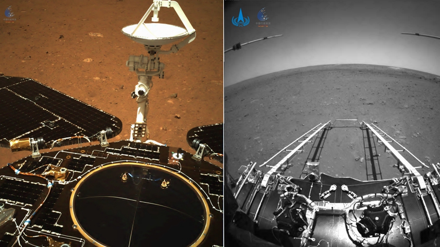 探索星辰大海 祝融號(hào)&ldquo;來信&rdquo;了！