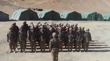 銘記烈士，致敬英雄！加勒萬(wàn)河谷沖突現(xiàn)場(chǎng)視頻公開(kāi)