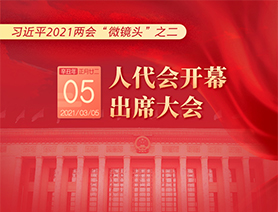 習(xí)近平2021兩會(huì)&ldquo;微鏡頭&rdquo;之二：3月5日 人代會(huì)開幕，出席大會(huì)