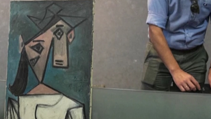 失而復(fù)得！希臘警方尋回9年前失竊的畢加索畫作