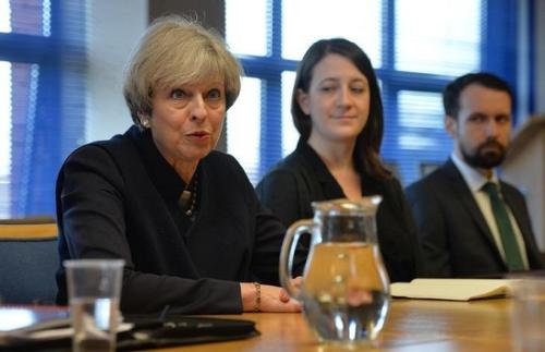 資料圖:英國(guó)首相特蕾莎·梅