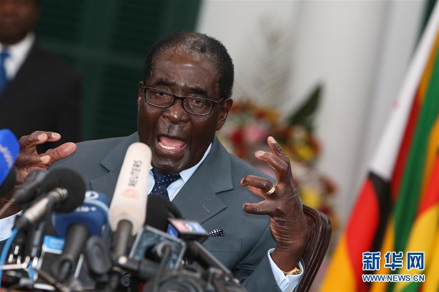 (國際)(1)津巴布韋前總統(tǒng)穆加貝逝世