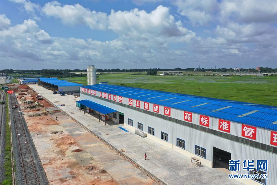 (海外抗疫故事·圖文互動)(1)通訊:“一帶一路”上的抗疫前行——記中企承建孟加拉國鐵路建設項目取得重大進展