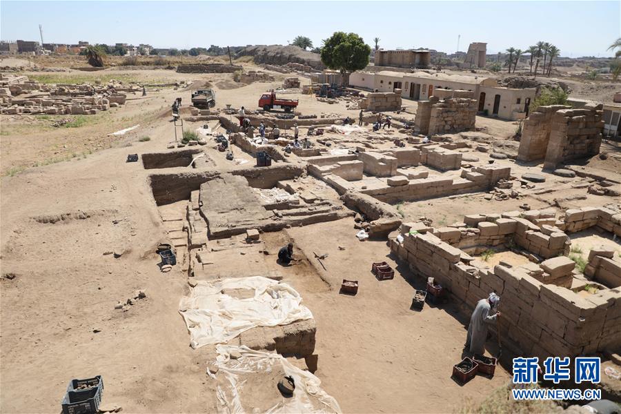 (國際·圖文互動(dòng))(2)疫中考古——中國與埃及首次聯(lián)合考古取得階段性成果