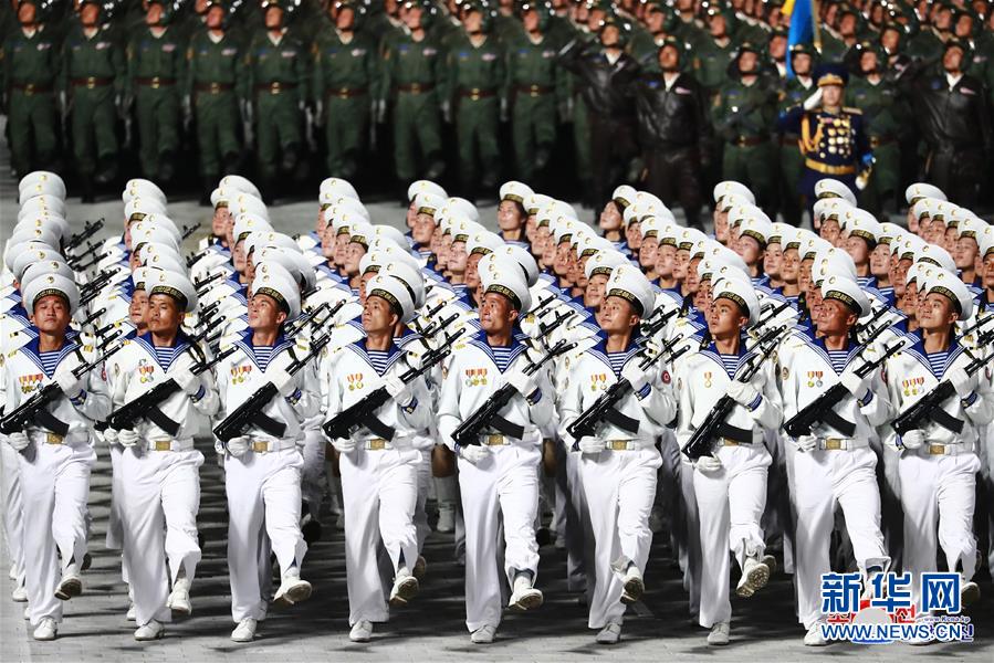 (國(guó)際)(4)朝鮮舉行閱兵式慶祝勞動(dòng)黨建黨75周年