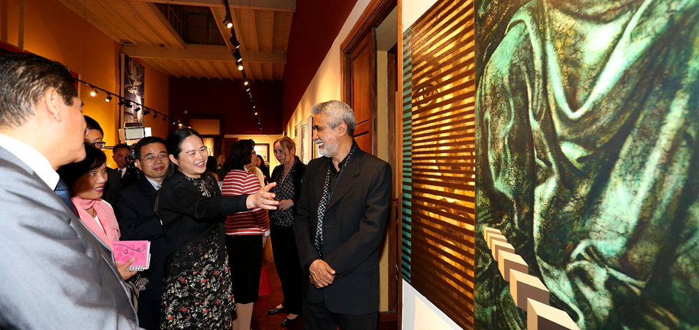 &ldquo;感知中國 走進(jìn)秘魯&mdash;&mdash;APEC&lsquo;人與自然&rsquo;藝術(shù)展&rdquo;亮相秘魯