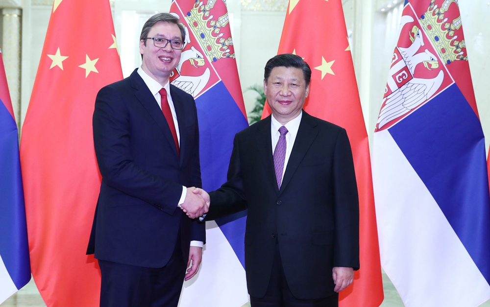 習(xí)近平會(huì)見塞爾維亞總理、當(dāng)選總統(tǒng)武契奇